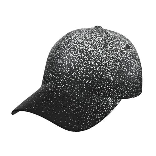 Casquette de baseball alphabet langue des signes pailletée pour look urbain et running