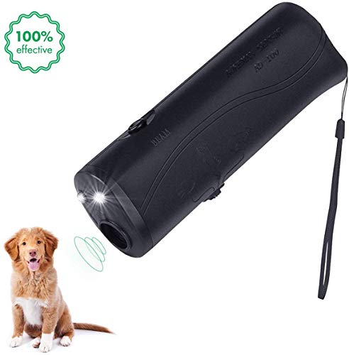 STÙNICK Handheld Anti Barking Device & Ultrasonic Dog Bark Repellent Training Multi-Functions Pet Anti-Barking Silent Commands Distracts Attention Calm Audible Deterrent
