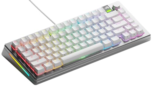 GLORIOUS Gaming GMMK 3 PRO: Tastiera Meccanica Personalizzabile, TKL 75%, guarnizioni e scocca Alluminio modulari, Switch Hot Swap MX, Schiuma smorzante, Tasti Personalizzati, QWERTY USA - Layout