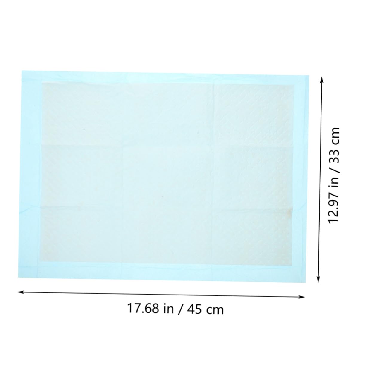 Toyvian 100pezzi Tappetini Assorbenti Per Domestici Traversine Ultra Assorbenti e Impermeabili Per Per Addestramento Indoor e Facile
