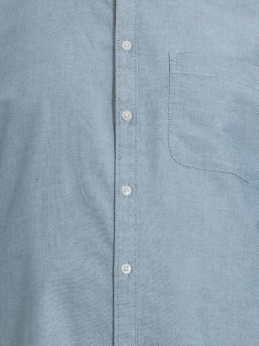 Image of Thomas Scott Men's | Plus Size | Regular Fit | Long Sleeves | Button-Down Collar | Oxford Fabric | Casual | Shirts for Men