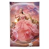 Tapestry- Best Wall Hanging- Bedding Tapestry For Bedroom Aesthetic Unique Novelty for Ariana-Fairy Magic Pink Grande 40x60