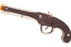 The Missing Piece DIY Flintlock Rubber Band Gun Kit