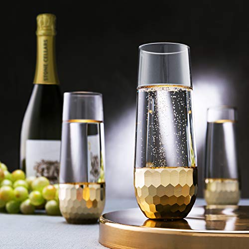 La Mejor Selección de Copas de champaña con tallo hueco comprados en linea. 23 Imagen adicional