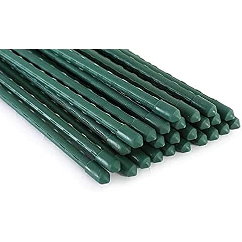 G&B 25 Pack 150cm Garden Plant Stakes Cover