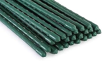 G&B 25 Pack Garden Stakes 11MM Plant Stakes Sturdy Plant Support 90cm Long 90