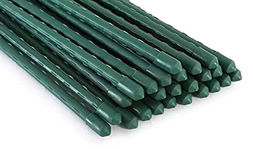 Image of G&B 25 Pack Garden Stakes 11MM Plant Stakes Sturdy Plant Support 90cm Long (90)
