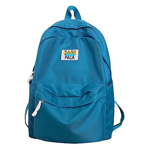 Sac d'école junior grande capacité bleu avec double sac à bandoulière japonais