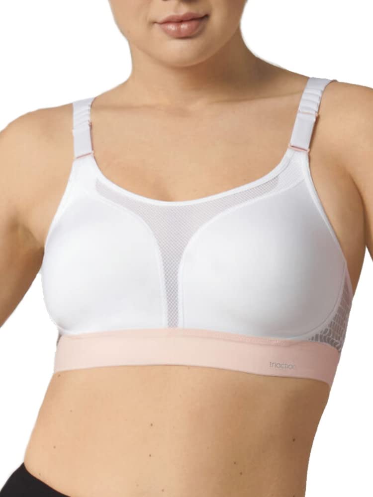 Triumph Womens Extreme Lite Ex Sports Bra Non-Wired, Black, 32D UK