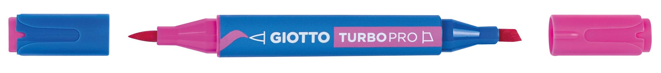 GIOTTO Turbo Pro Felt Tip Fibre Pens, Dual Tip, Assorted Colours, School Pack, 72 Pieces, for Children Parties and Schools - Image 4
