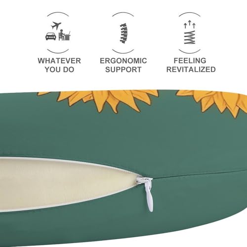 Almohada de Memory Foam U en forma de U 30 cm miniatura 5
