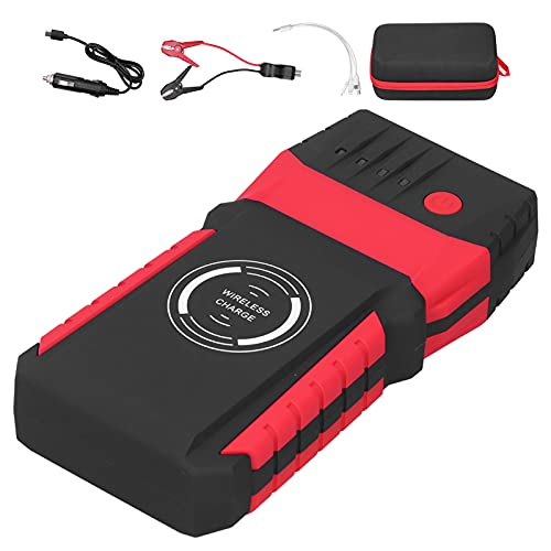 AYNEFY Démarreur de Saut, Booster de Batterie Portable avec Phare LED, Courant de Crête 600 A, pour Voitures et SUV 12 V, Température de Fonctionnement de -40 F à 149 F