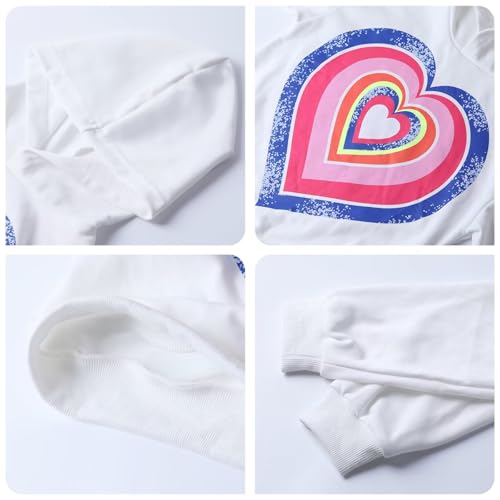 Image of WELAKEN Sweatshirts for Girls Toddler & Kids II Little Girl's Pullover Tops Sweaters & Hoodies