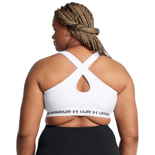 Image of Under Armour Women's Crossback Mid Impact Sports Bra