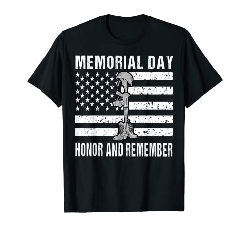 Memorial Day T-Shirt USA Memorial Day 2021 American Flag Men T-Shirt