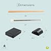 Balanced Body Traditional Reformer Accessory Kit with Pole, Dowel, and Cushions, Pilates Reformer Accessories, Pilates Equipment for Home Gym or Pilates Studio, 4 Pieces