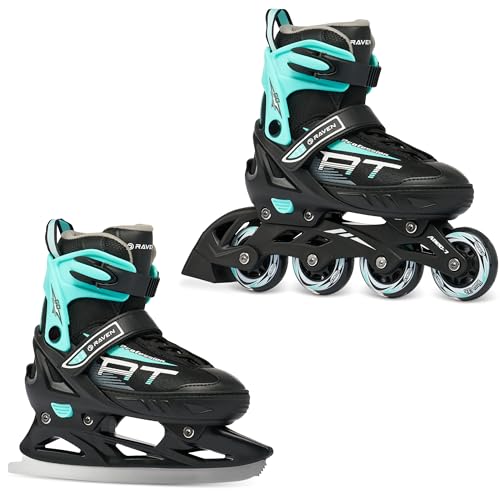 RAVEN Profession 2in1 Schlittschuhe Inlineskates Inliner für Kinder und...