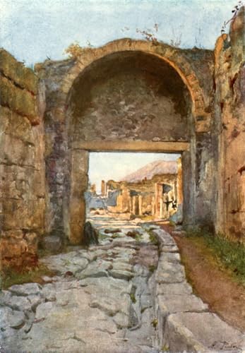 PSVDCTOO cuadro de lienzo con la Porta Stabiana di Alberto Pisa de 60x90cm para oficina