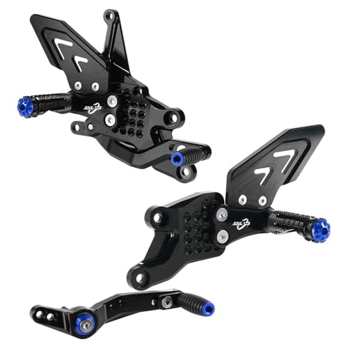 ONE.K.S Motorcycle Footpegs Rest Pedals Fit for YAMAHA YZF R7 2021-2025