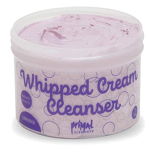 Primal Elements Lavender Whipped Cream Cleanser, 7 Ounce