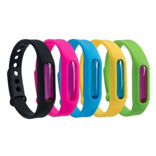 Bronoir mücken-abwehrband Wasserdicht Für Kinder & Erwachsene Geeignet Ideal Für Camping Und Outdoor(5Pcs)
