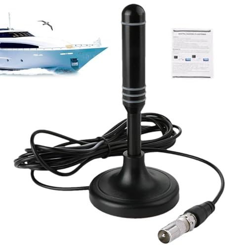Antena de TV Interior, Antena Smart TV - Interior Digital Alta Definición | Antiinterferencia Interior Con TV de Gran Alcance, Mejora La Experiencia Visual
