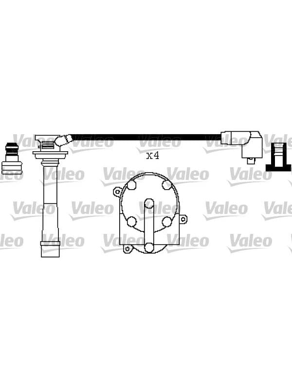 Valeo 346434 Set cavi di accensione