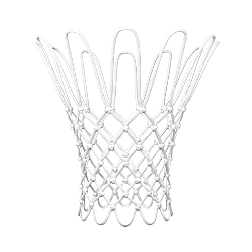 Image of Spalding Basketball Net | 12 Loops | Fits Standard Indoor or Outdoor Rims | Basketball Hoop Net Replacement