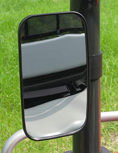 Utv Universal Side View Mirror For Various Size Utvs (1.5" Round Tube) #TOP1