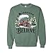 Polar Express Sweatshirt, Christmas Believe Sweater, Merry Ideas, All Aboard Polar Express, Hoodie Xmas Heather Dark Green