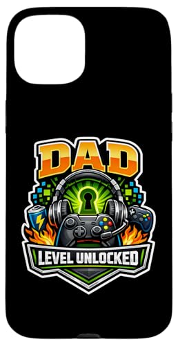 New Dad Level �A�����b�N �� �� ���q �Q�[�}�[ �Q�[�}�[ �Q�[�� �p�p �X�}�z�P�[�X iPhone 15 Plus �p