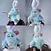 Beeadore Rat Headband Clip Grabs Hair Rat Plush Mouse Ears Stuffed Animal Costume Props Funny for Adults
