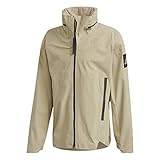 adidas nylon track jacket Atmungsaktives Material adidas Herren Jacke MYSHELTER JKT, Sabana, L, FI0603