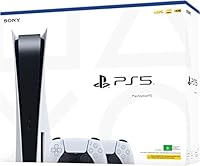 PlayStation 5 Console - Two DualSense Wireless Controllers - Bundle