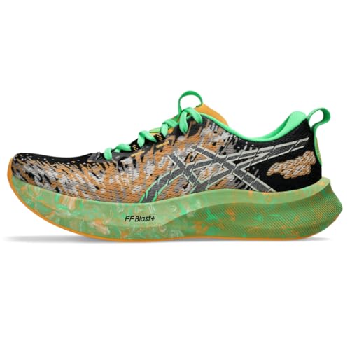 ASICS Men's Noosa TRI 16 Running Shoes, 10.5, Black/NEW Leaf