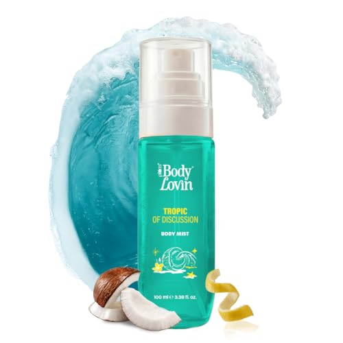 Image of Plum BodyLovin' Tropic Of Discussion Body Mist | Tropical Breeze Meets Creamy Coconut | Long-Lasting | Fresh Tropical Fragrance | With Notes Of Ozonic, Coconut & Gardenia |100 ml