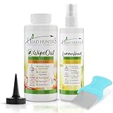 Head Hunters Head Lice Treatment Kit with Prevention Spray, Comb, and Shampoo That Kills Eggs and Lice - Non-Toxic Treatment for Nit Removal, Extra Strength