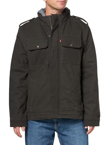 Image of Levi's Men's Hooded Utility Jacket