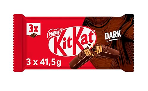 NESTLÉ KIT KAT barrita de chocolate negro 3x41,5g