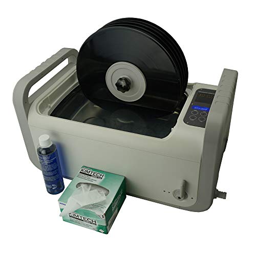 iSonic P4875+Mvr5 or P4875II4T+Mvr5 Motorized Ultrasonic Vinyl Record Cleaner, 2 Gal/7.5 L