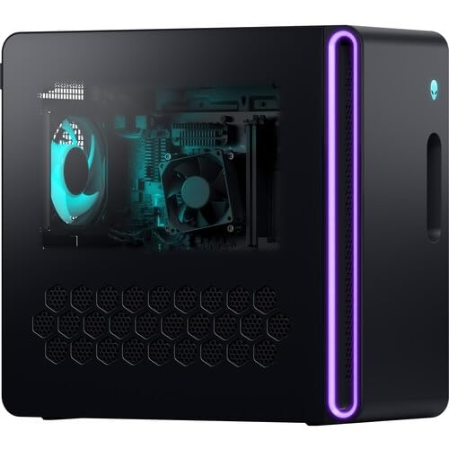 Image of Alienware Aurora ACT1250 AI Gaming Desktop PC (Intel Ultra 7 265F, GeForce RTX 5070 12GB GDDR7, 64GB DDR5, 4TB PCIe SSD, RGB Fans, 1000W PSU, WiFi 7, Bluetooth 5.4, RJ-45, Win 11 Pro)