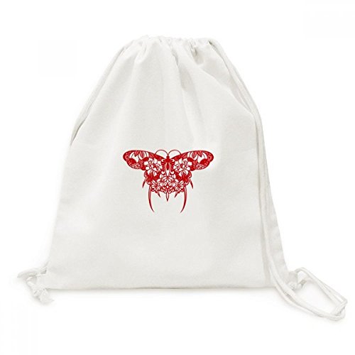 Sac cordon en toile culture chinoise cerf-volant pour voyage