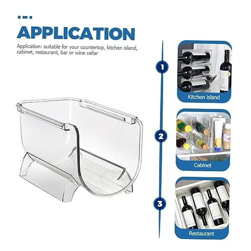Organizador de Botellas Apilable para Refrigerador 4 pcs miniatura 7