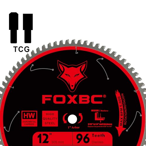 FOXBC 12-Inch 96T TCG Blade