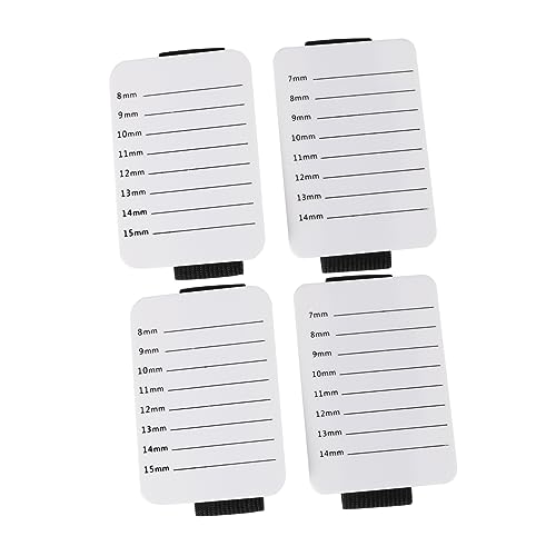 Baluue Eyelash Extension Pallet with Hand Strap 4pcs Lash Grafting Holder Easy to Use for Levels