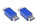 Produktbild Good Connections Adapter USB 3.0 Typ A Buchse an Typ A Buchse - blau, USB-AD50