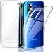 Produktbild HongMan für Xiaomi Mi 10T Pro 5G Hülle +[2 Stück] Panzerglas Disschutzfolieplay, Xiaomi Mi 10T Pro 5G Durchsichtig Case Transparent Silikon TPU Schutzhülle Premium 9H Gehärtetes Glas