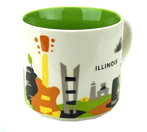 Starbucks Illinois You Are Here Collection Mug miniatura 7