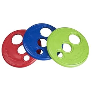 Rogz Flying Object Disc Dog Toy Blue  Cucciolini Doodles Rogz flying object disc dog toy blue   cucciolini doodles