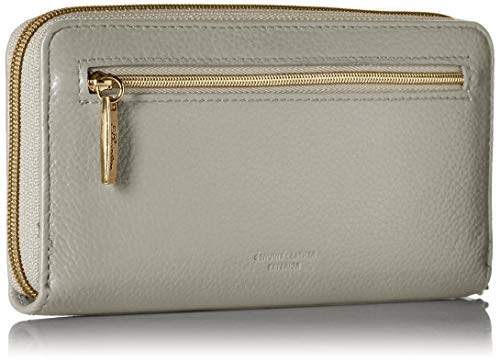 Buxton Florence II RFID Slim Single Zip, Gray2